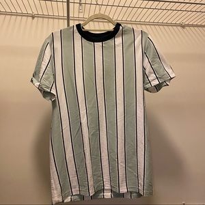 Mens Zara Pinstripe Tee